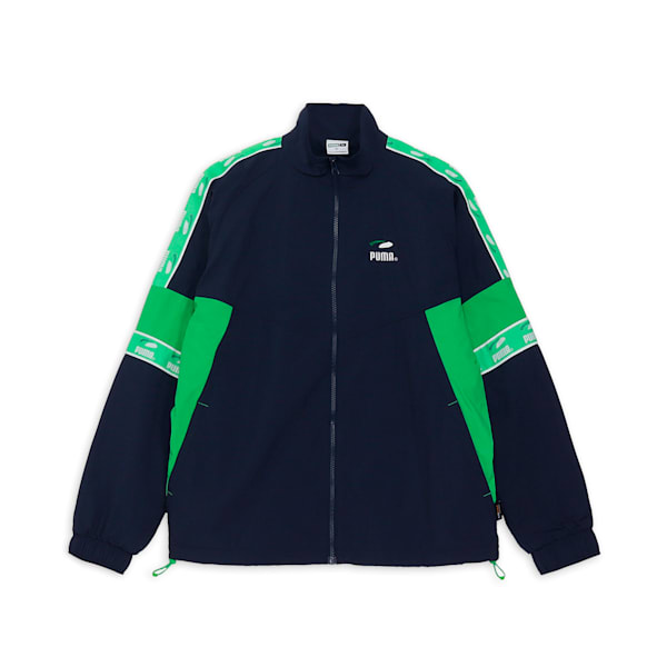 メンズ スケートボード PUMAS ウーブンジャケット, Club Navy, extralarge-JPN