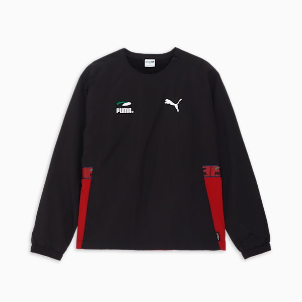 メンズ スケートボード PUMAS ウーブン シャツ, PUMA Black, extralarge-JPN