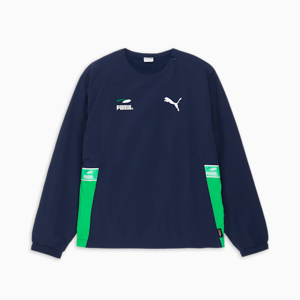 メンズ スケートボード PUMAS ウーブン シャツ, Club Navy, extralarge-JPN