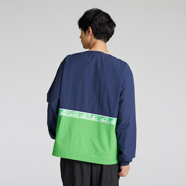 メンズ スケートボード PUMAS ウーブン シャツ, Club Navy, extralarge-JPN
