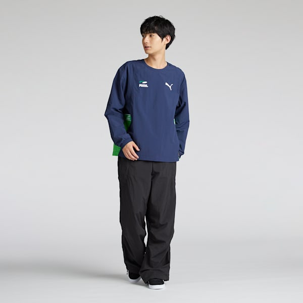 メンズ スケートボード PUMAS ウーブン シャツ, Club Navy, extralarge-JPN