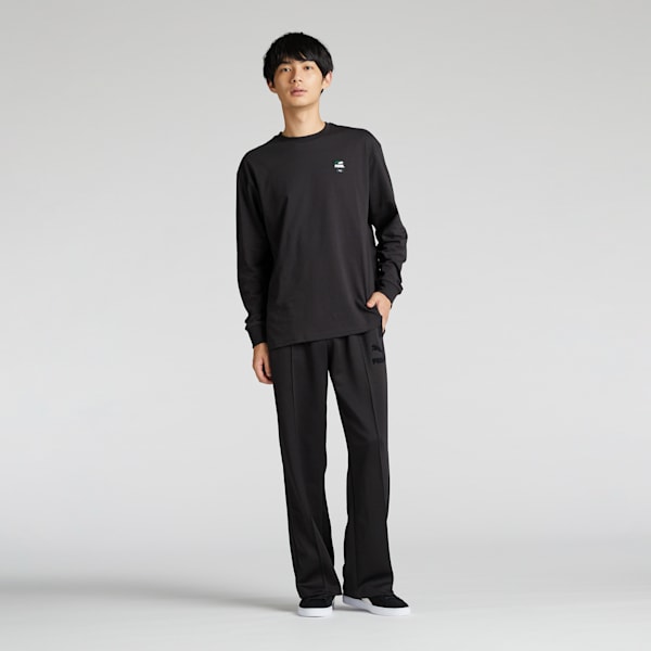 メンズ スケートボード PUMAS 長袖 Tシャツ 2, PUMA Black, extralarge-JPN