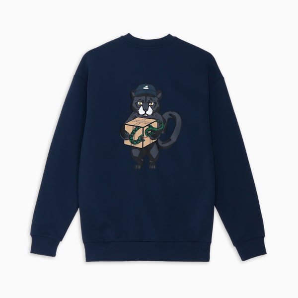 メンズ スケートボード PUMAS クルースウェット, Club Navy, extralarge-JPN