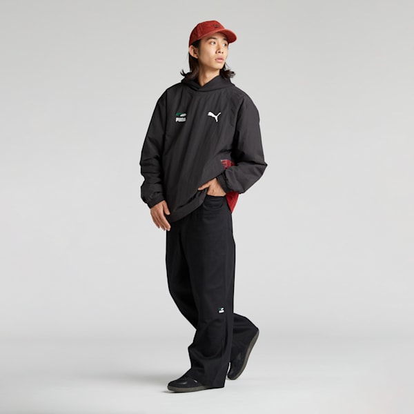 メンズ スケートボード PUMAS ダブル ニー パンツ, PUMA Black, extralarge-JPN