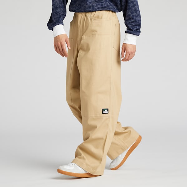 メンズ スケートボード PUMAS ダブル ニー パンツ, Sand Dune, extralarge-JPN