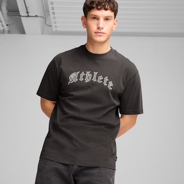Playera GRAPHICS Athlete para hombre, Dark Coal, extralarge