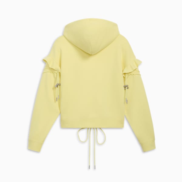 Chandail à capuchon PUMA x COLLINA STRADA Femme, Yellow Pear, extralarge