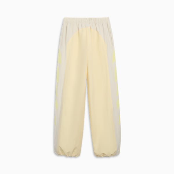 PUMA x COLLINA STRADA Women's Parachute Pants, Creamy Vanilla, extralarge