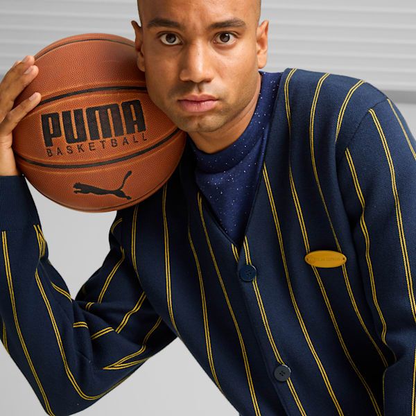 Sudadera PUMA HOOPS x POLAR EXPRESS para hombre, Club Navy, extralarge
