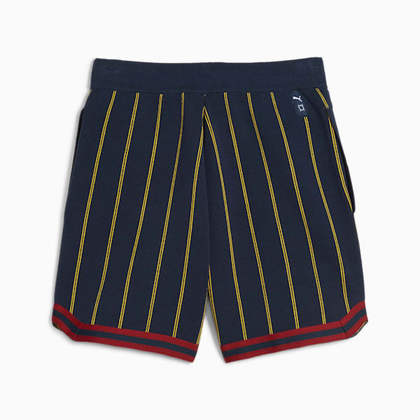 Shorts PUMA HOOPS x POLAR EXPRESS para hombre, Club Navy, extralarge