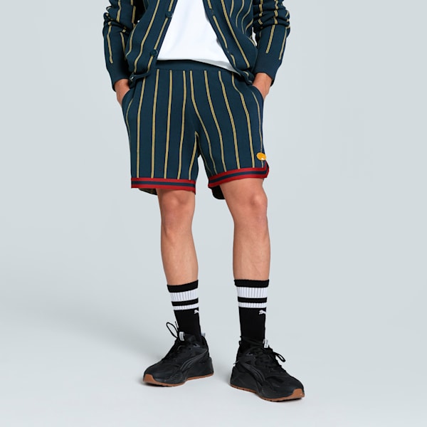 Hoops x Polar Express Men's Relaxed Fit Basketball Shorts, Club Navy, extralarge-IND