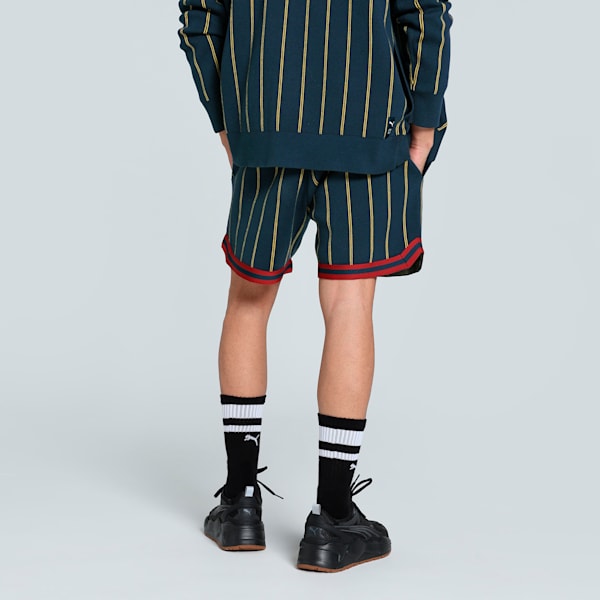 Hoops x Polar Express Men's Relaxed Fit Basketball Shorts, Club Navy, extralarge-IND