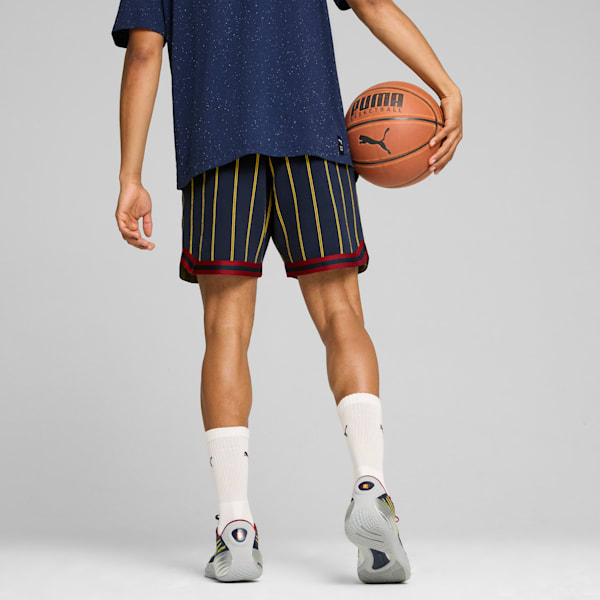 PUMA HOOPS x POLAR EXPRESS Men's Shorts, Club Navy, extralarge