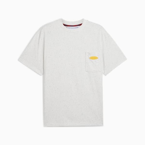 PUMA x POLAR EXPRESS Men's Tee, PUMA White, extralarge