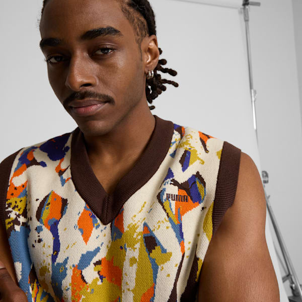 We Are Legends Renaissance Men's Vest, Dark Chocolate, extralarge
