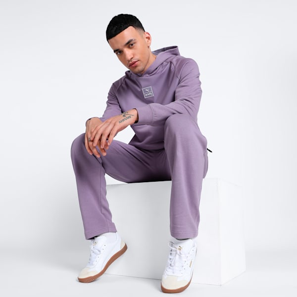 Purple puma shoes hoodie shop