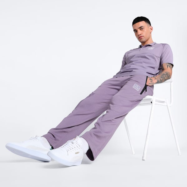 PUMA x one8 PUMATECH Men's Pants, Pale Plum, extralarge-IND