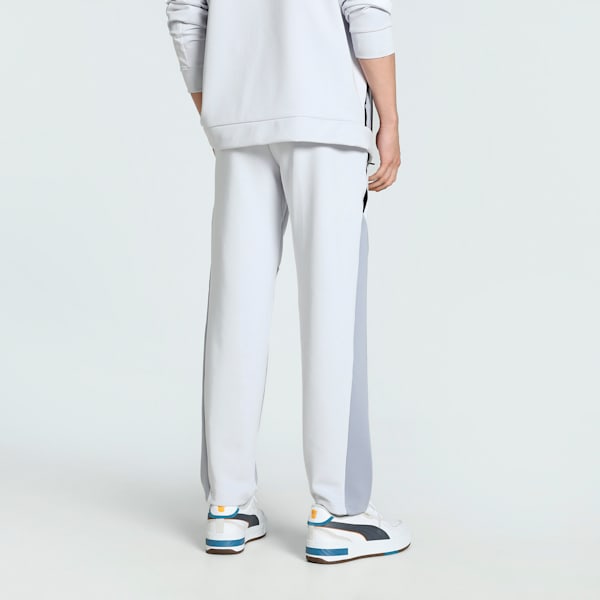 PUMA x one8 Men's Colorblock Pants, Silver Mist, extralarge-IND