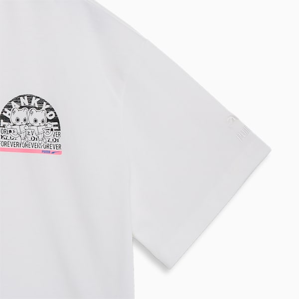ユニセックス K7D1+ THANK YOU & FOREVER Tシャツ, PUMA White, extralarge-JPN