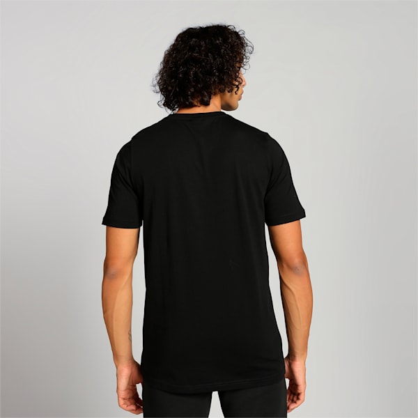 Men's Classics Logo Tee, Puma Black, extralarge-IND