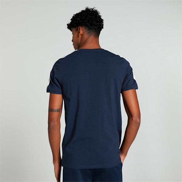 T7 Iconic Men's Slim Fit T-shirt, Club Navy, extralarge-IND