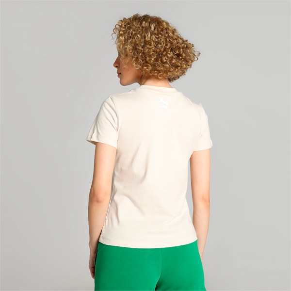 TEAM FOR THE FANBASE Women's Graphic T-shirt, Alpine Snow, extralarge-IND