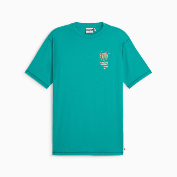 DOWNTOWN RE:COLLECTION Relaxed Fit T-shirt, Sparkling Green, extralarge-IND