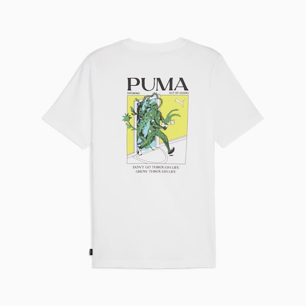 GRAPHICS PUMA PLANTASIA Men's T-shirt, PUMA White, extralarge-IND