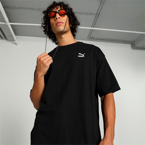 BETTER CLASSICS Unisex Oversized T-shirt, PUMA Black, extralarge-IND