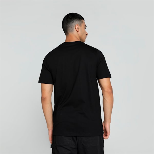 BRAND LOVE Men's Graphic T-shirt, PUMA Black, extralarge-IND
