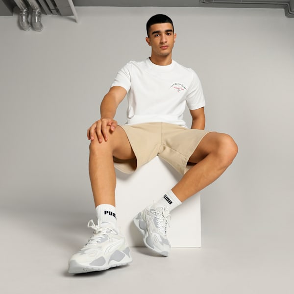 GRAPHICS PIZZA Men's T-shirt, PUMA White, extralarge-IND