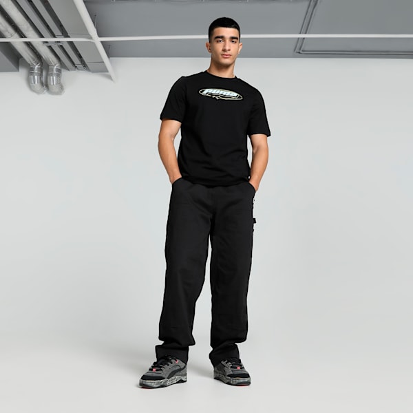GRAPHICS 2000's Men's T-shirt, PUMA Black, extralarge-IND
