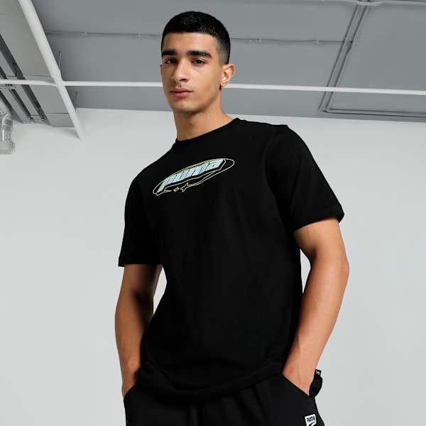 GRAPHICS 2000's Men's T-shirt, PUMA Black, extralarge-IND
