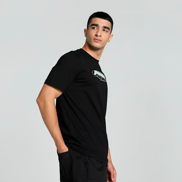 GRAPHICS 2000's Men's T-shirt, PUMA Black, extralarge-IND
