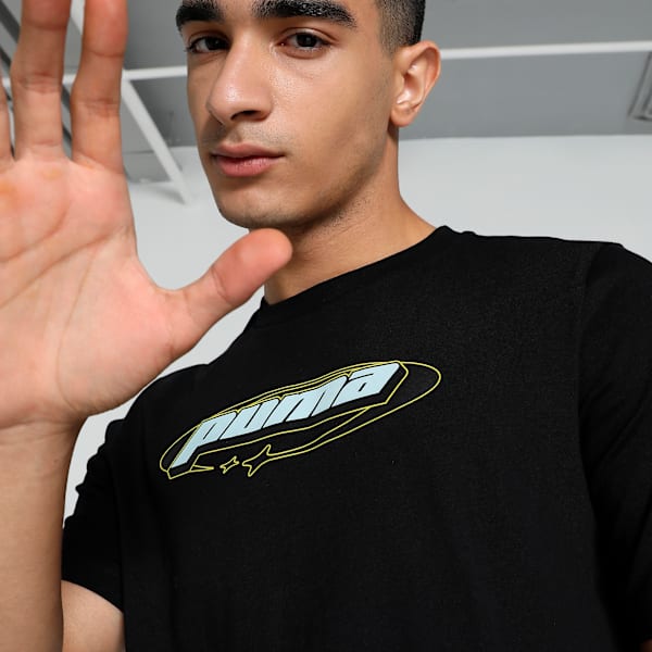 GRAPHICS 2000's Men's T-shirt, PUMA Black, extralarge-IND