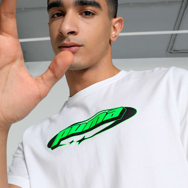 GRAPHICS 2000's Men's T-shirt, PUMA White, extralarge-IND