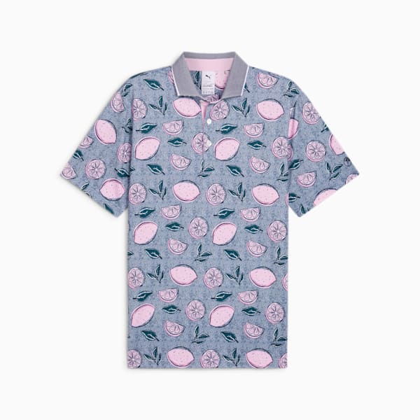 PUMA x ARNOLD PALMER Pink Lemonade Polo Men, Deep Navy, extralarge-GBR