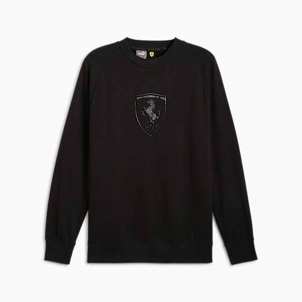Scuderia Ferrari Race Graphic Crew Men, PUMA Black, extralarge