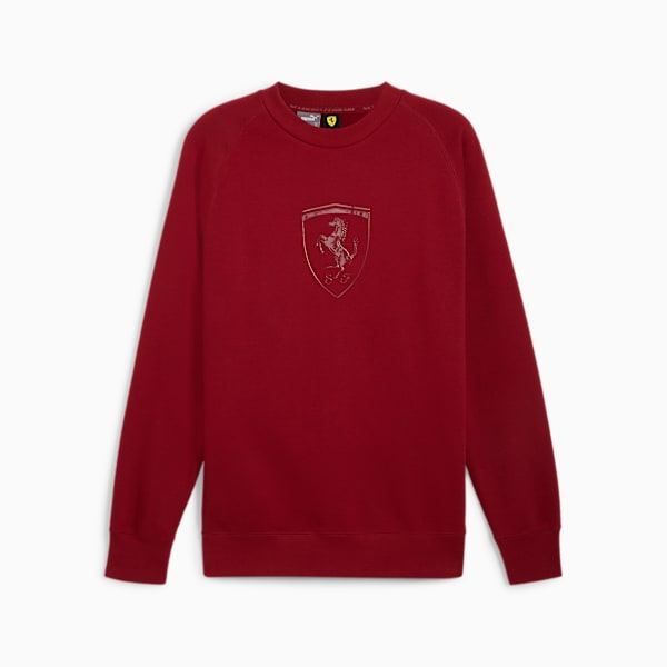 Scuderia Ferrari Race Graphic Crew Men, Intense Red, extralarge