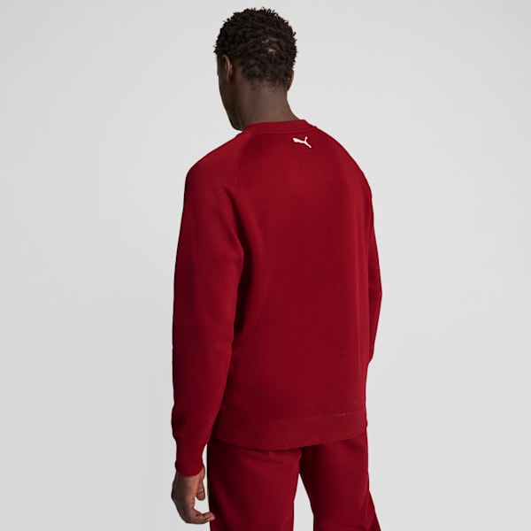 Scuderia Ferrari Race Graphic Crew Men, Intense Red, extralarge