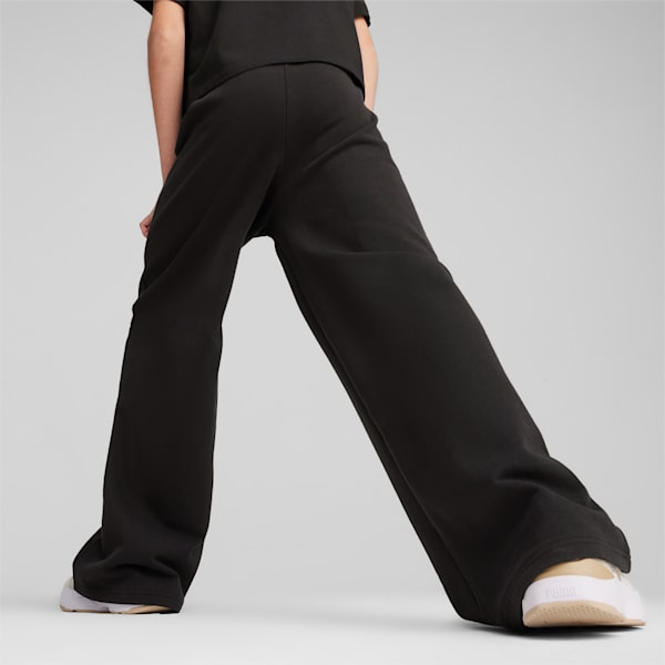 BETTER CLASSICS  Relaxed Fit Girl's Pants, PUMA Black, extralarge-IND