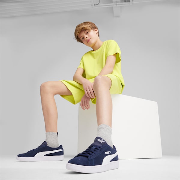 CLASSICS Relaxed Fit Youth Shorts, Lime Sheen, extralarge-IND
