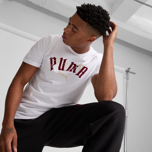 Camiseta CLASSICS PLAY LOUD Logo para hombre, PUMA White, extralarge