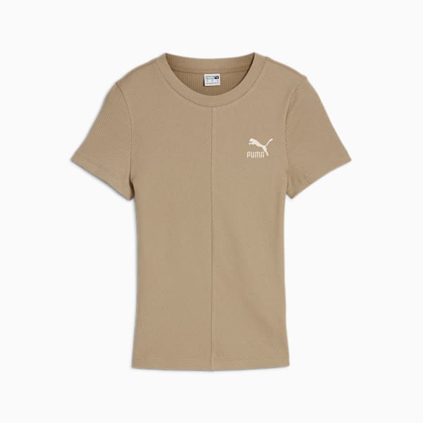 ウィメンズ CLASSICS リブ スリム 半袖 Tシャツ, Oak Branch, extralarge-JPN