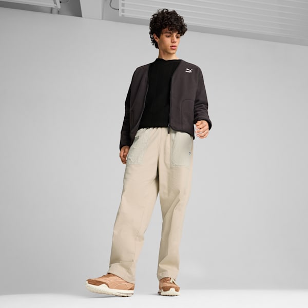 メンズ CLASSICS フリース カーディガン, PUMA Black, extralarge-JPN