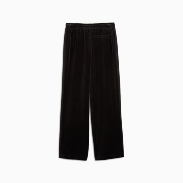 ユニセックス T7 オーバーサイズ ベロア トラックパンツ, PUMA Black, extralarge-JPN