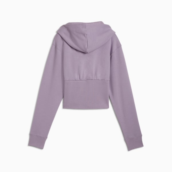 ウィメンズ デア トゥ クロップド フーディー, Pale Plum, extralarge-JPN