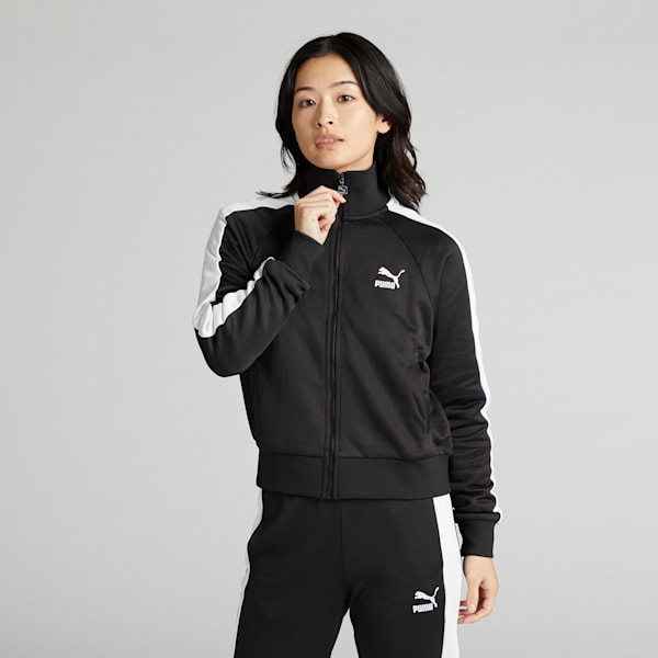 ウィメンズ ICONIC T7 トラックジャケット, PUMA Black, extralarge-JPN