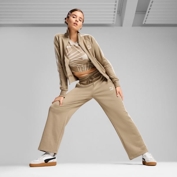 ウィメンズ ICONIC T7 ストレートレッグ トラックパンツ, Oak Branch, extralarge-JPN