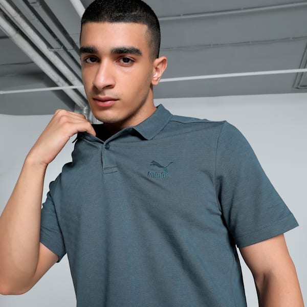 CLASSICS Jacquard Men's Polo, Gray Skies, extralarge-IND